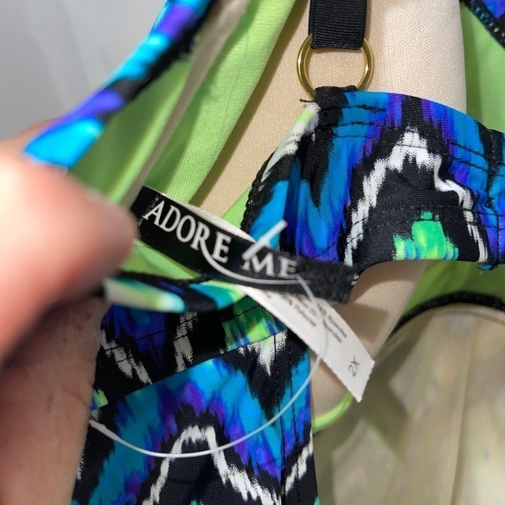 NWT-Adore Me One Piece Bathing Suit. Size 2X - Picture 6 of 7